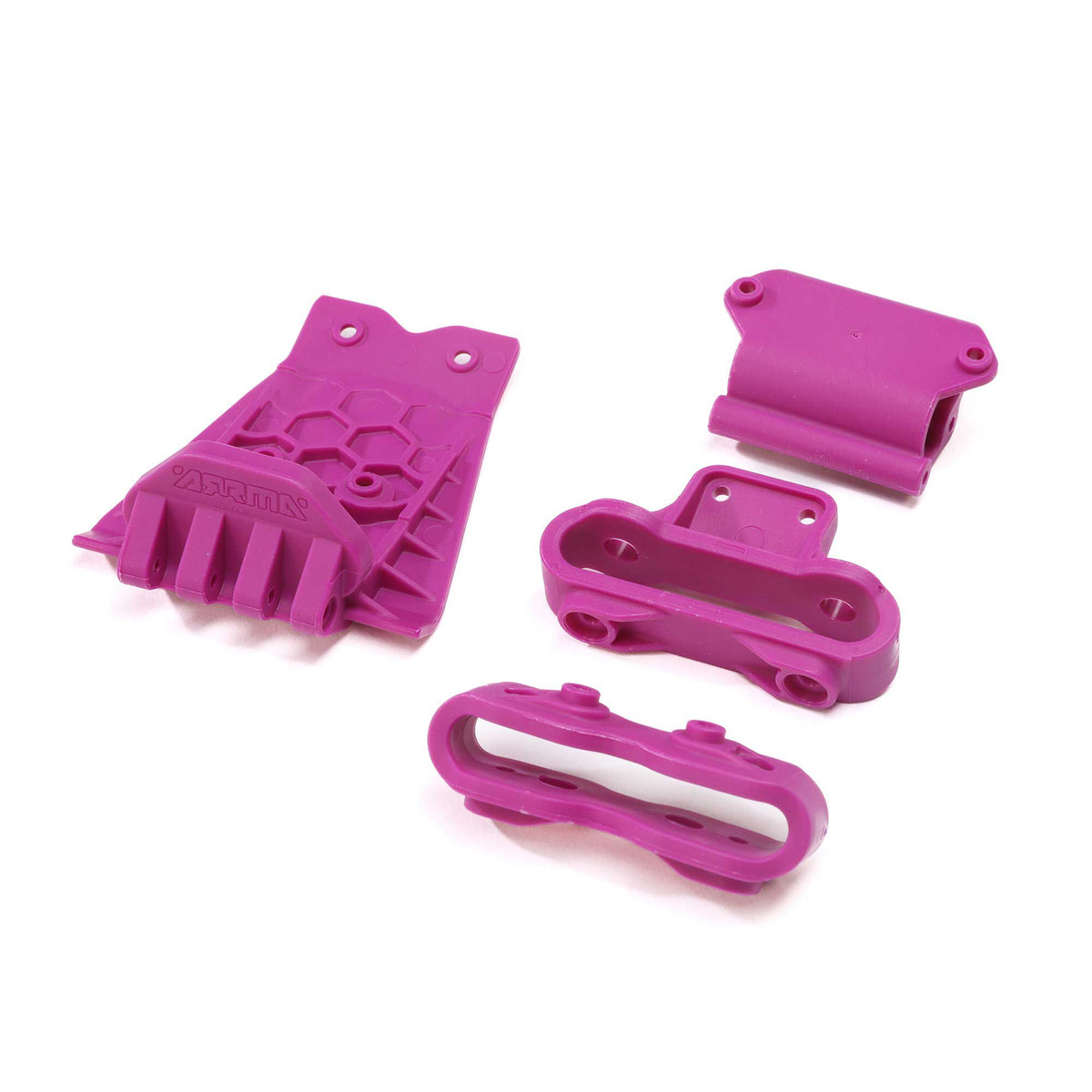 Lower Skid And Bumper Mount Set - Purple