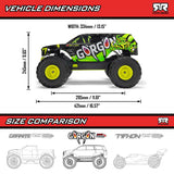 GORGON 2wd MT1/10 RTR Smart 3300 7C S120 USB Yellow