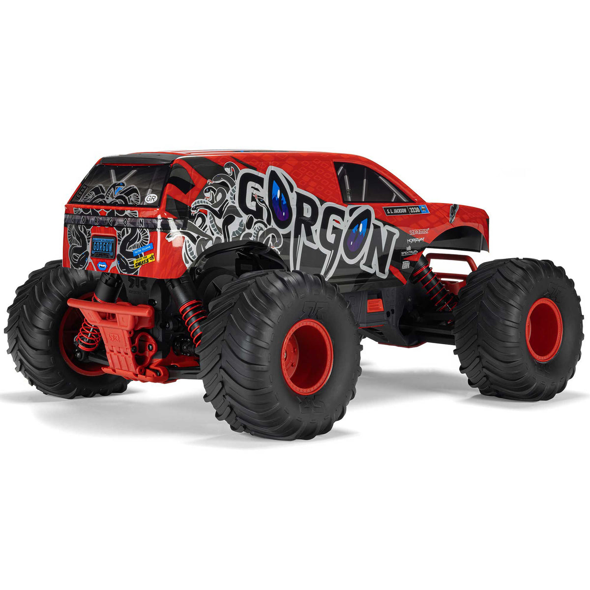 GORGON 2wd MT 1/10 RTR Smart 3300 7C S120 USB Red