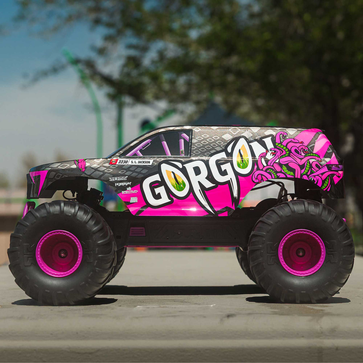 1/10 GORGON 2WD RTR Brushed Monster Truck (Battery & Charger Included)