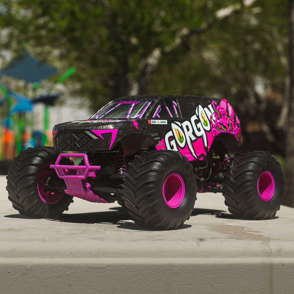 1/10 GORGON 2WD RTR Brushed Monster Truck (Battery & Charger Included)