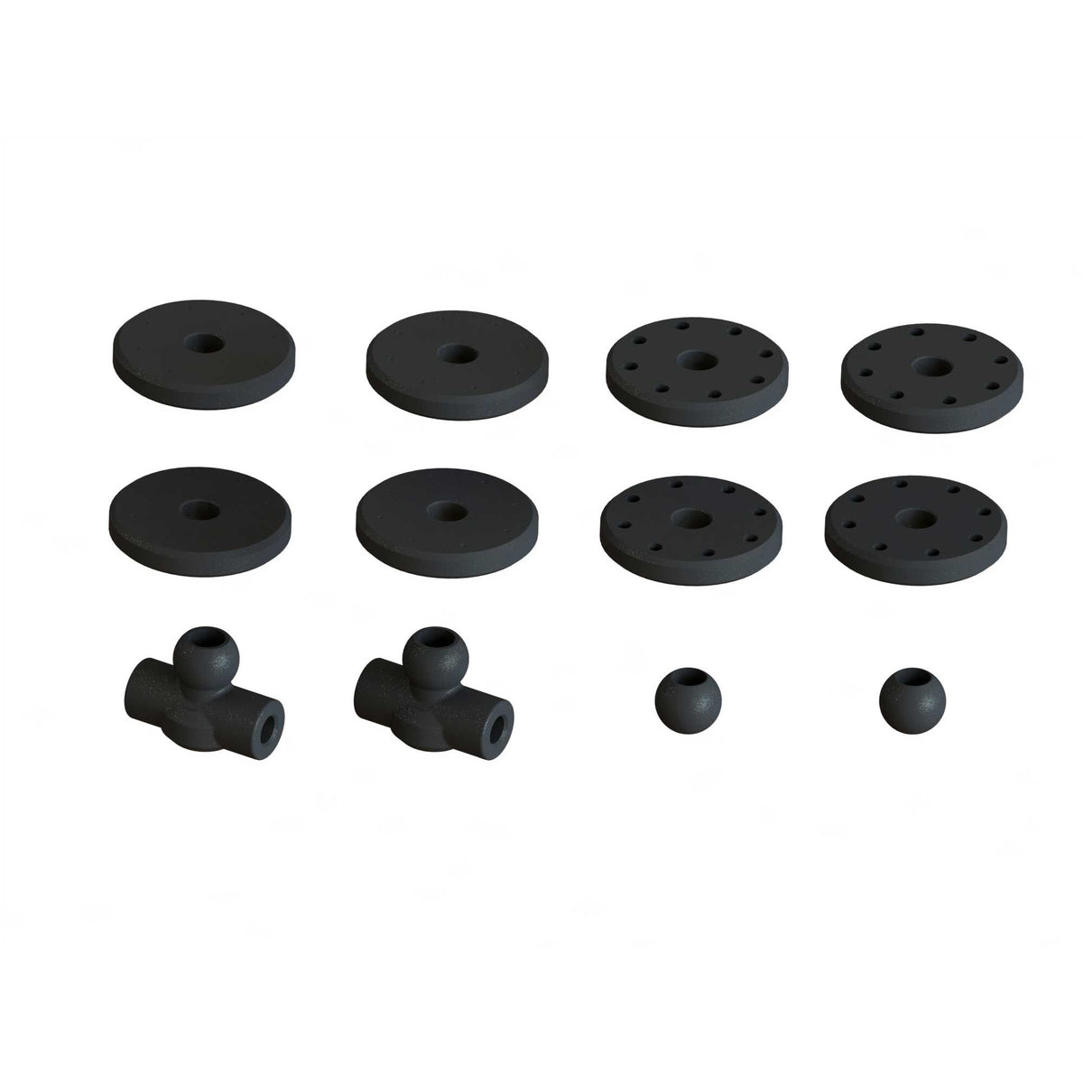 Shock Set Bore:16mm, Length:106mm Oil:2000cSt