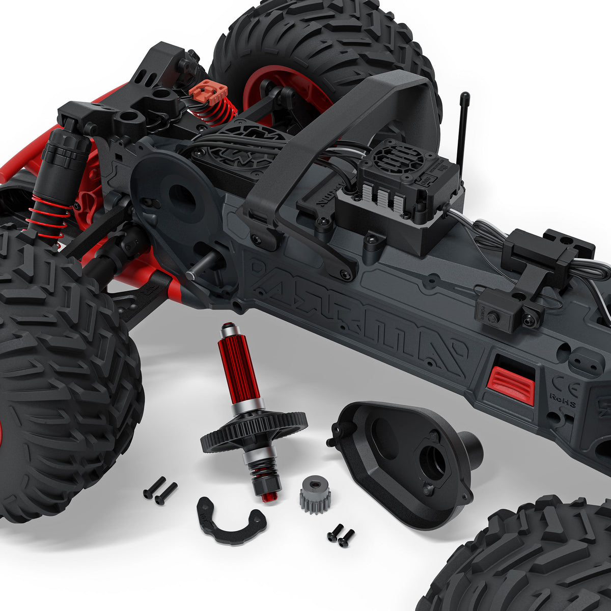 1/10 QUAKE 223S 2WD RTR Brushless Monster Truck