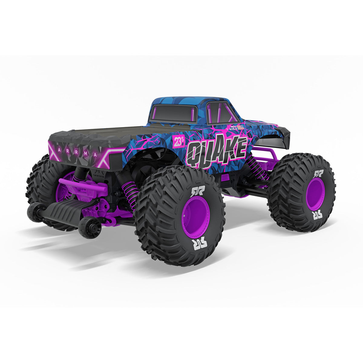 1/10 QUAKE 223S 2WD RTR Brushless Monster Truck