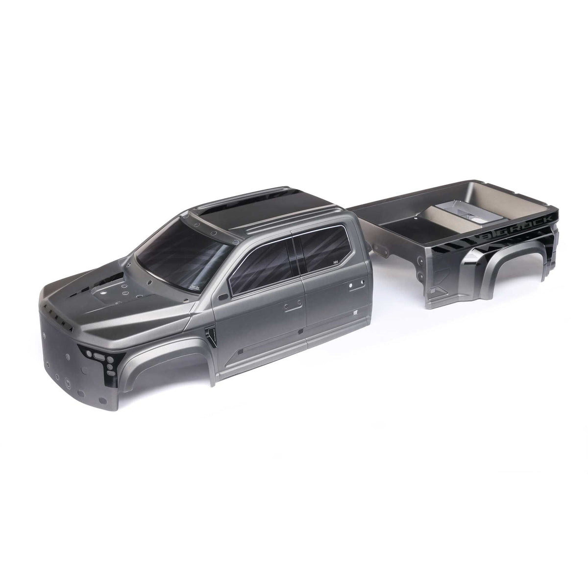 BIG ROCK 6S BLX Painted Decaled Trimmed Body - Gunmetal