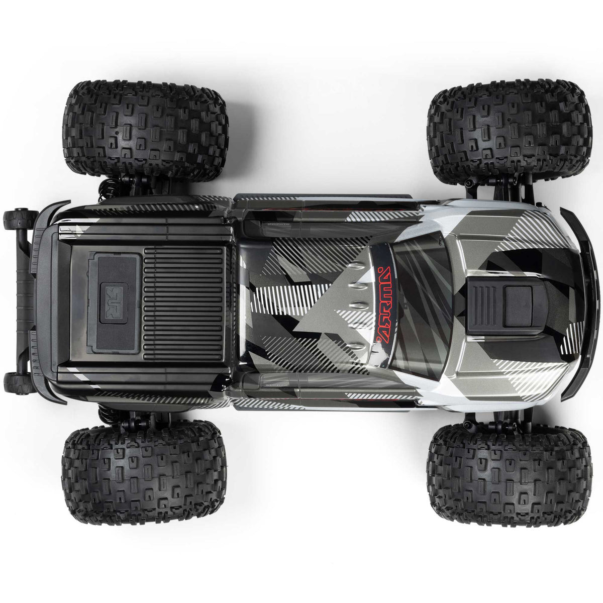 1/10 GRANITE 4X4 223S BLX BRUSHLESS MONSTER TRUCK RTR WITH DSC, GUN METAL