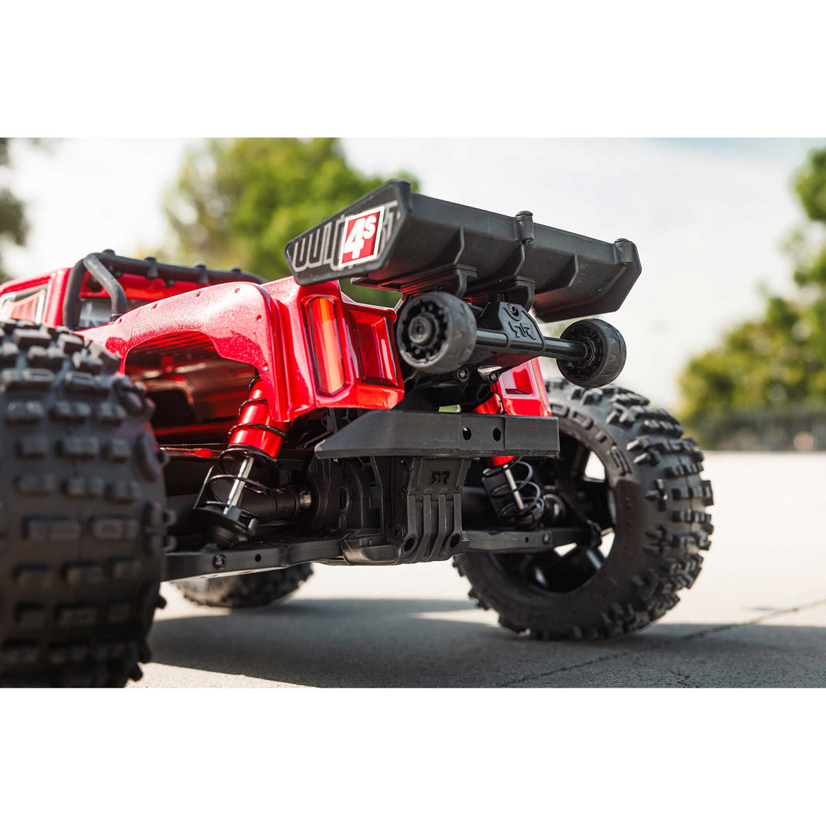 OUTCAST 4X4 4S BL 1/10TH 4WD STUNT TRK (RED)