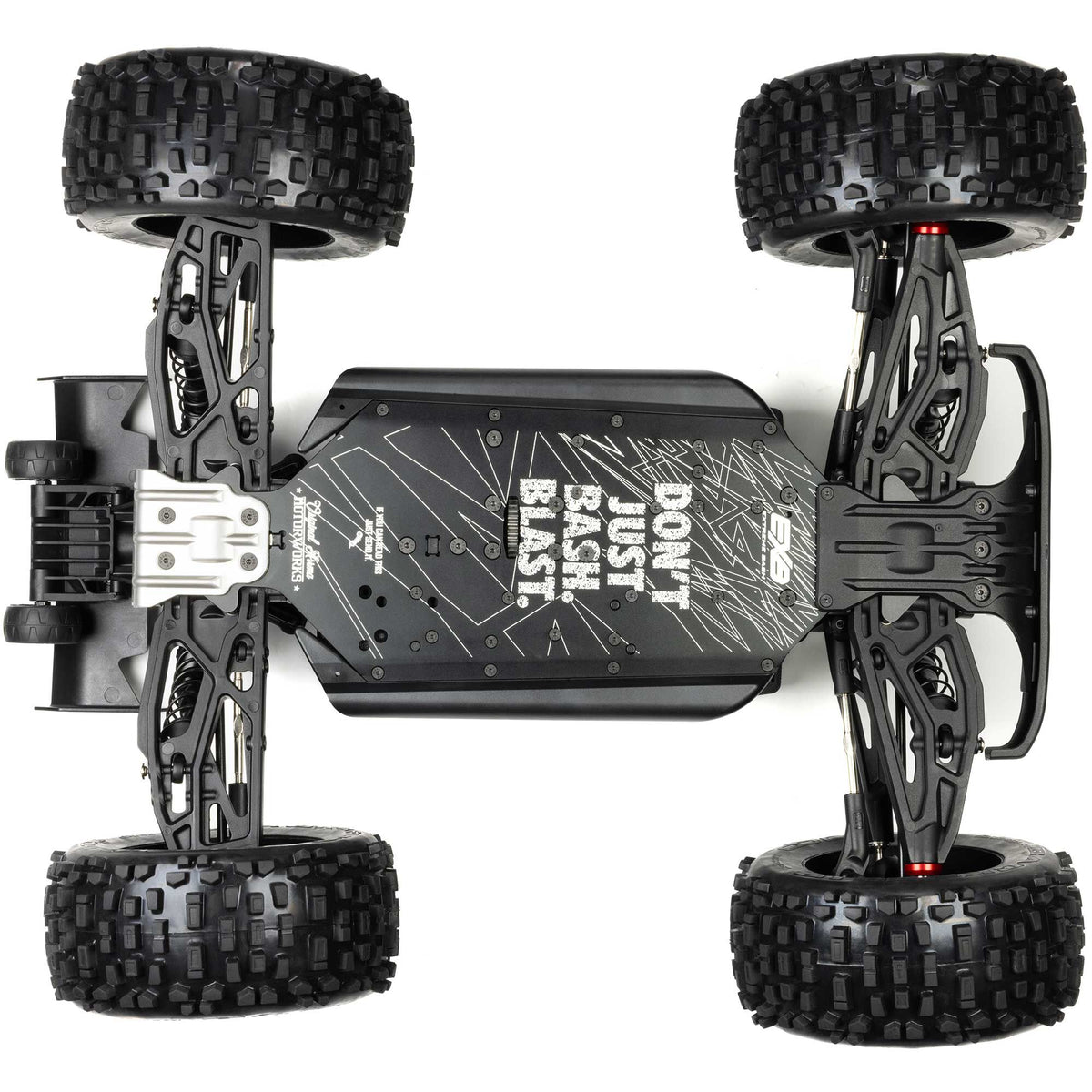 1/8 NOTORIOUS 4X4 6S BLX BRUSHLESS V6 STUNT TRUCK RTR