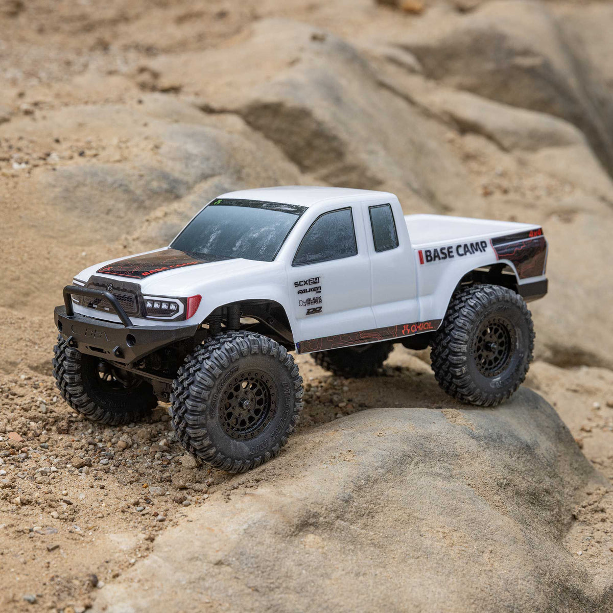 1/24 SCX24 Base Camp 4X4 RTR Brushed Rock Crawler (Battery & Charger Included)