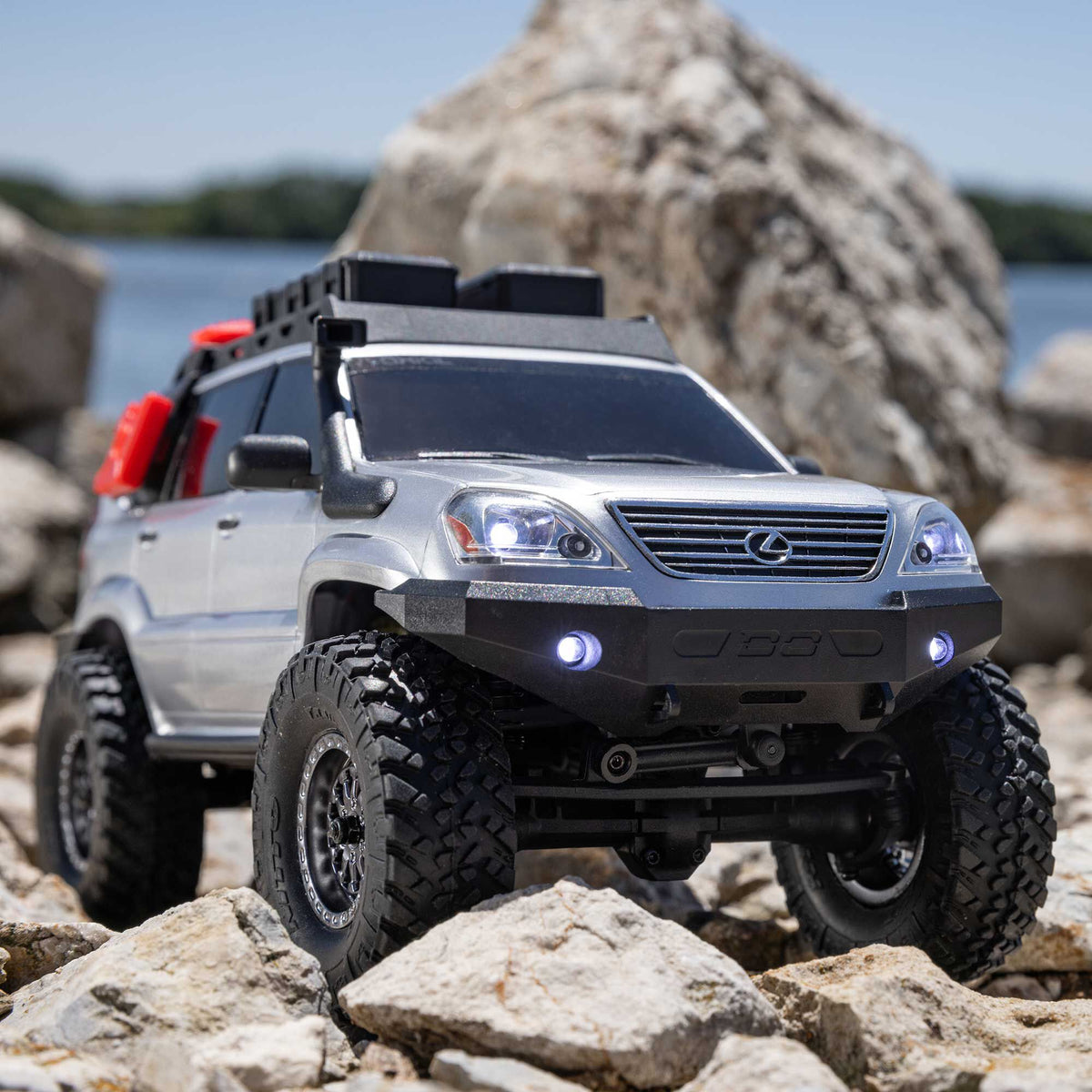 1/24 SCX24 Lexus GX 470 4X4 RTR Brushed Rock Crawler (Battery & Charger Included)