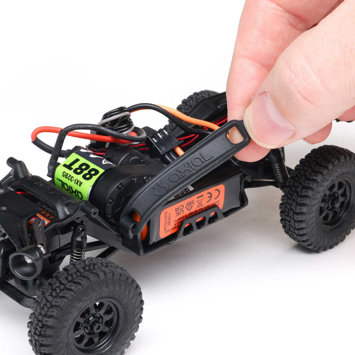 1/30 SCX30 Ford Bronco 4X4 RTR Brushed Rock Crawler (Battery & Charger Included)