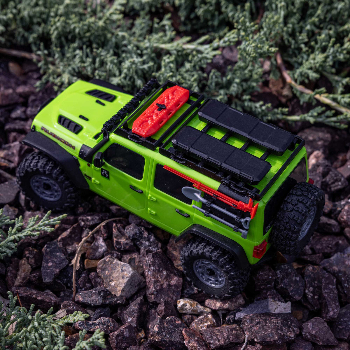 1/30 SCX30 Jeep Wrangler JLU 4X4 RTR Brushed Rock Crawler (Battery & Charger Included)