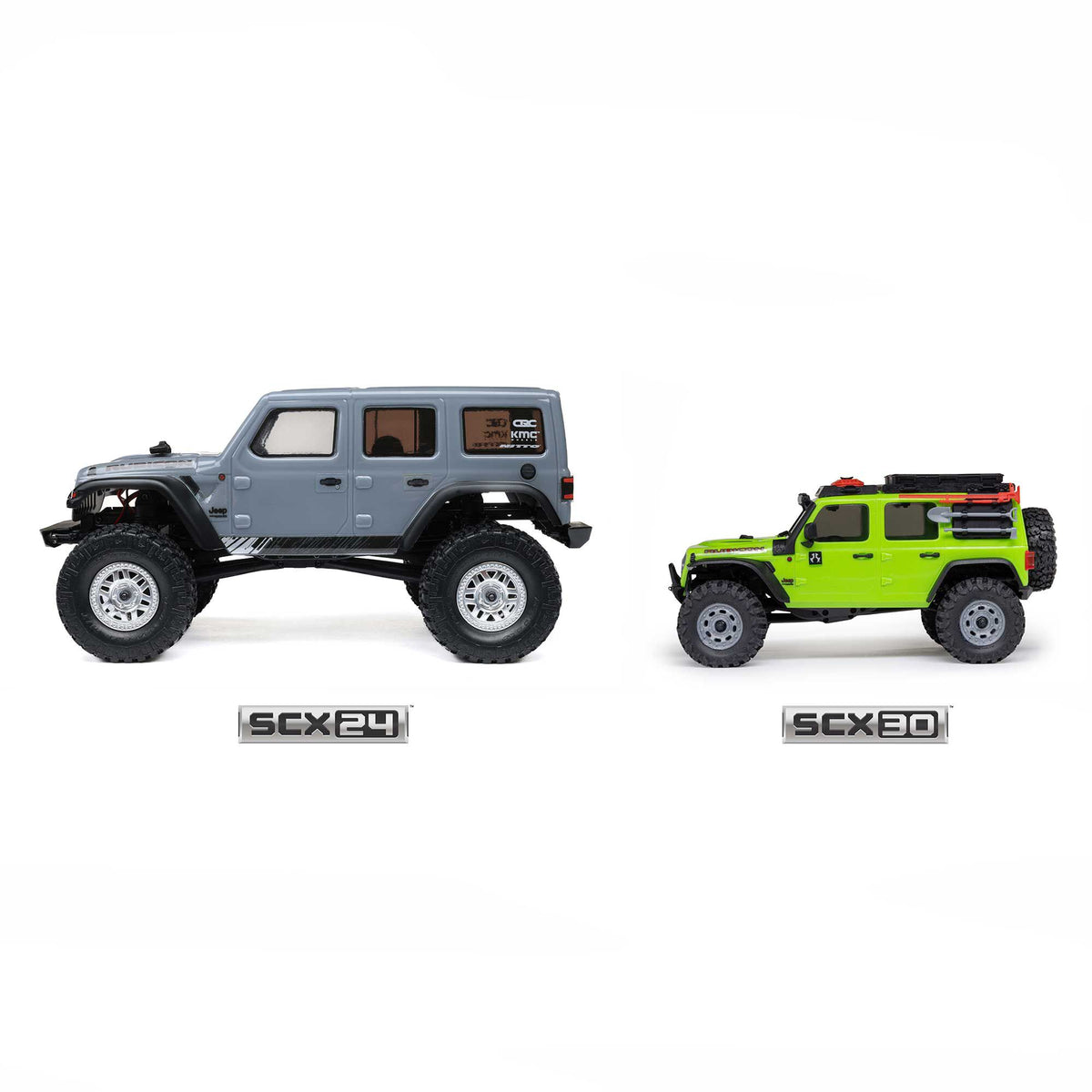 1/30 SCX30 Jeep Wrangler JLU 4X4 RTR Brushed Rock Crawler (Battery & Charger Included)