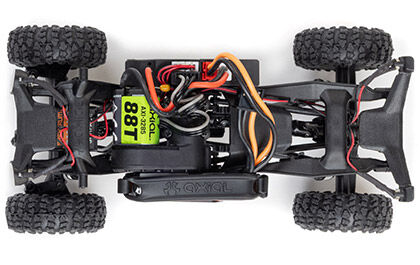 1/30 SCX30 Jeep Wrangler JLU 4X4 RTR Brushed Rock Crawler (Battery & Charger Included)
