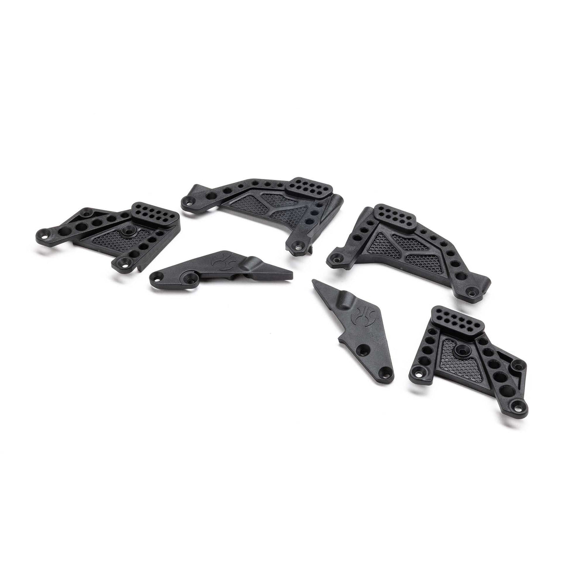 Shock Towers with Supports, FR/R: SCX10 III HP