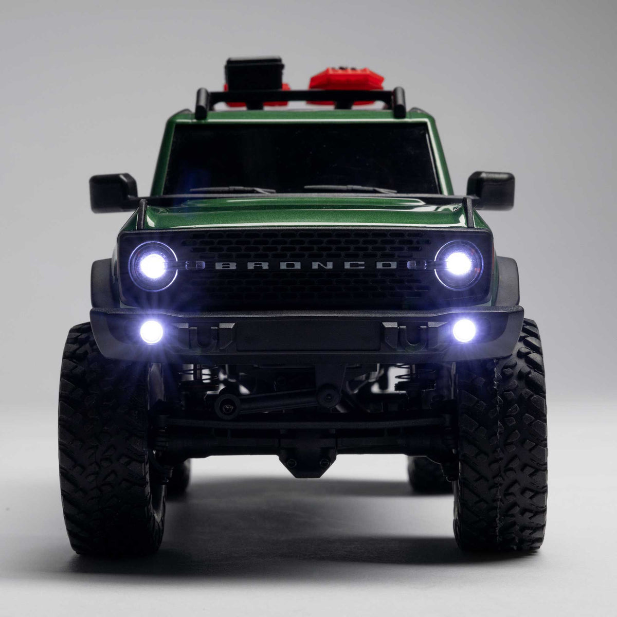 1/24 SCX24 Ford Bronco 4X4 RTR Brushed Rock Crawler (Battery & Charger Included), Green