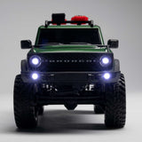 1/24 SCX24 Ford Bronco 4X4 RTR Brushed Rock Crawler (Battery & Charger Included), Green