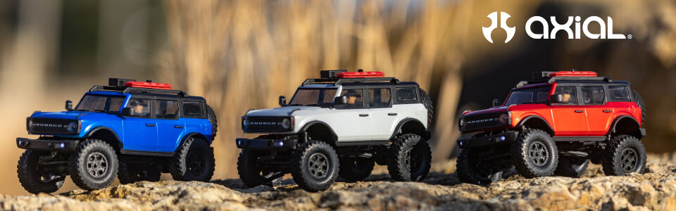 1/24 SCX24 2021 Ford Bronco 4WD Truck RTR