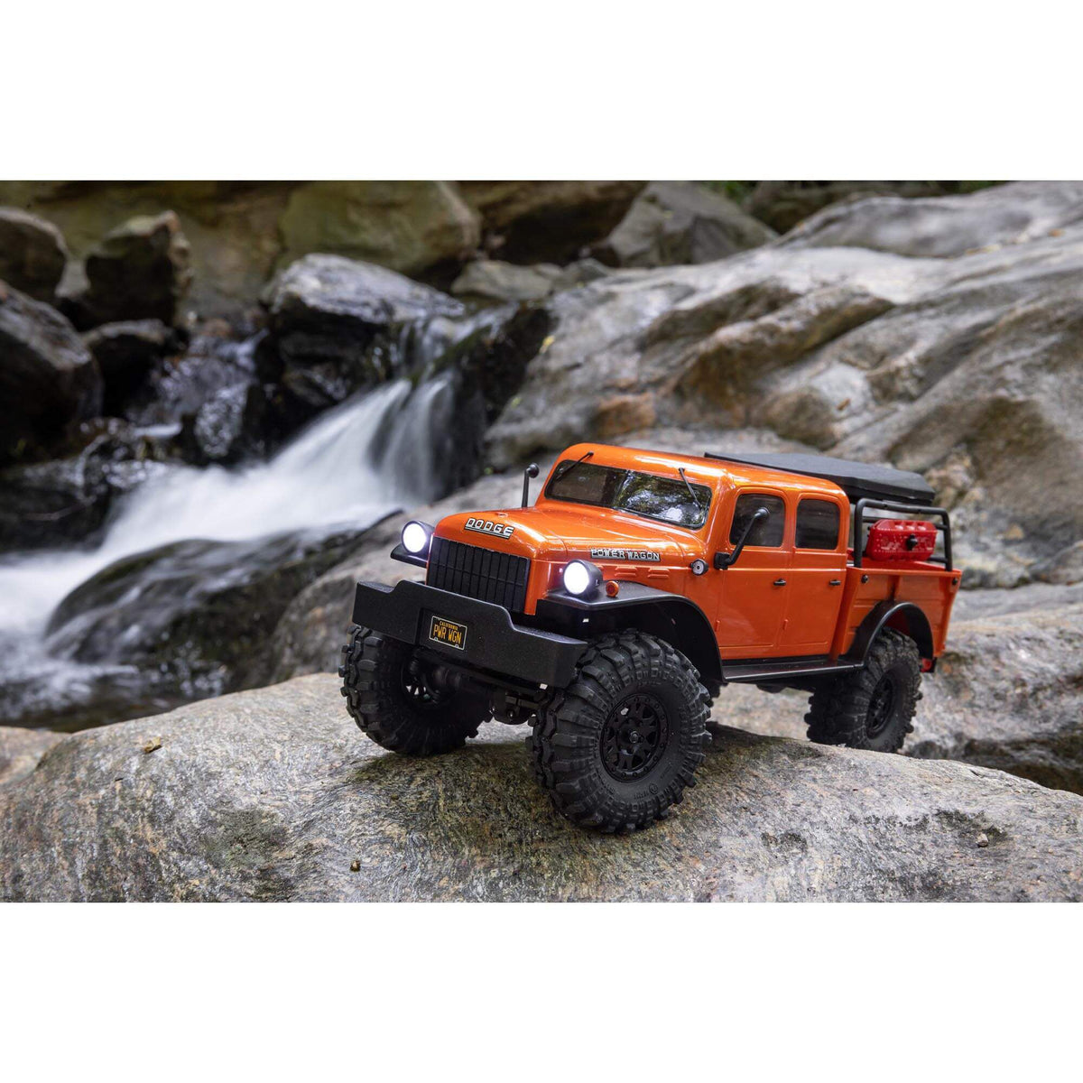 SCX24 40's 4 Door Dodge Power Wagon, :1/24 4WD-RTR