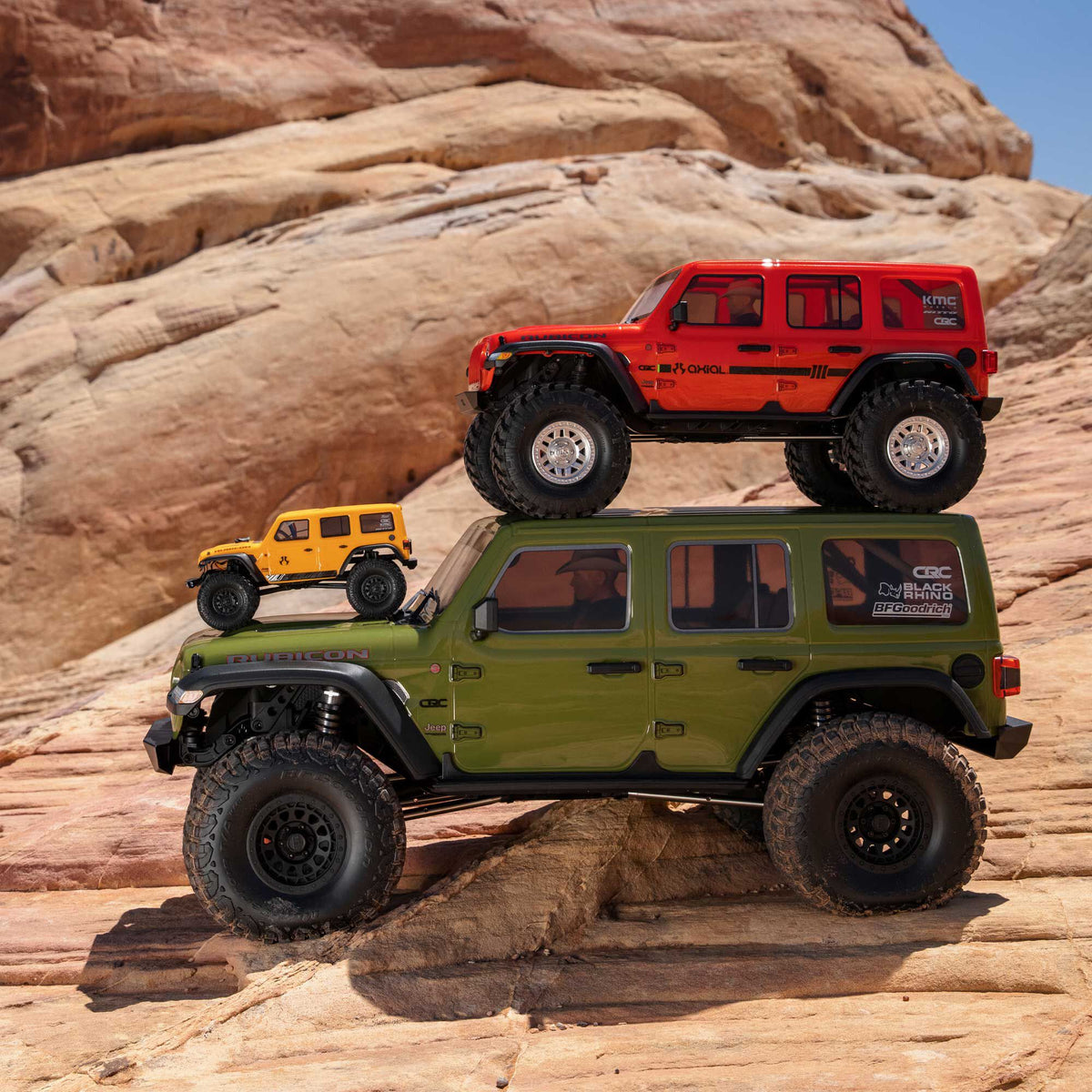 1/6 SCX6 Jeep JLU Wrangler 4WD Crawler RTR: