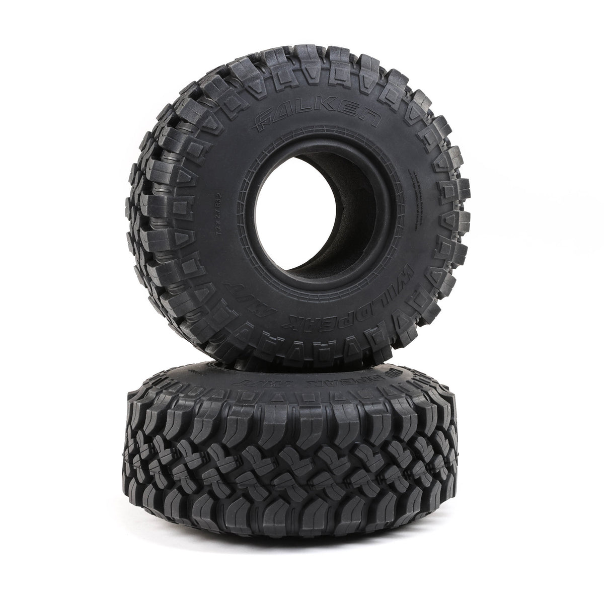 1/6 Falken WILDPEAK M/T Front/Rear 2.9" Tires with Inserts (2)