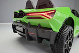 Lamborghini Revuelto 24V electric car for kids – 2 seats, green