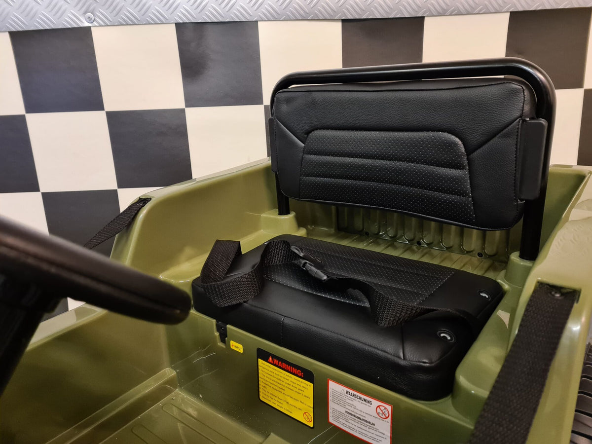 Jeep Willys 12V electric car for kids with remote control – 1 seat