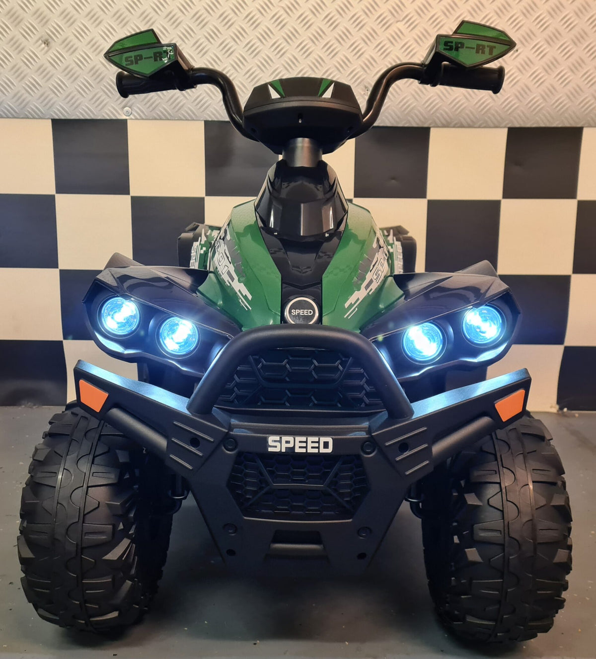 Phyton 12V kids' quad – 1 seat, camouflage