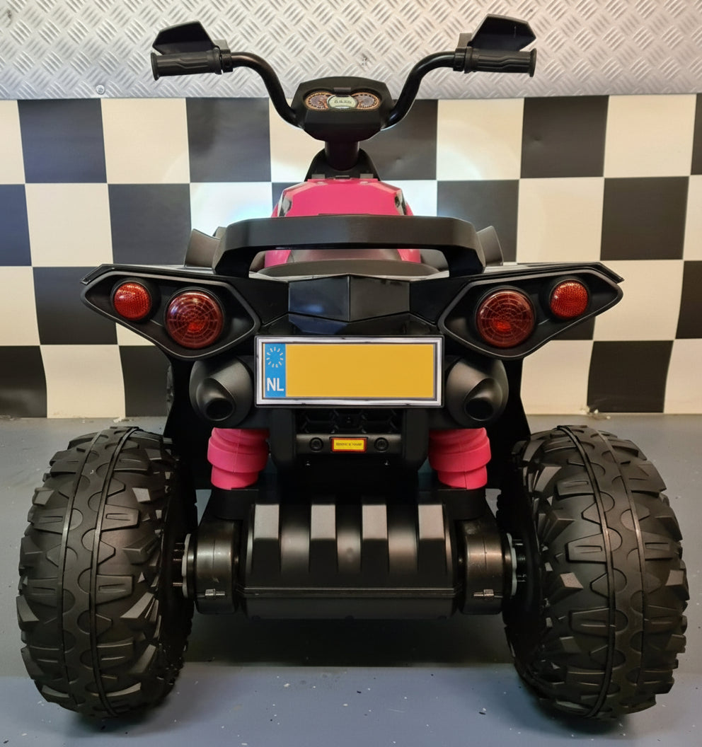 Phyton 12V kids' quad – 1 seat, pink