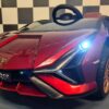 Lamborghini Sian 12V electric car for kids – 1 seat, red