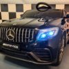 Mercedes-Benz GLC 63 AMG 12V electric car for kids – 1 seat, metallic black