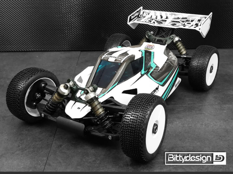 Body VISION 1/8 Buggy Mugen MBX8 Eco (Clear) Pre-Cut