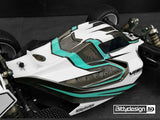Body VISION 1/8 Buggy Mugen MBX8 Eco (Clear) Pre-Cut