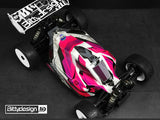 Body VISION 1/8 Buggy Xray XB8EÂ´20 Clear Pre-cut