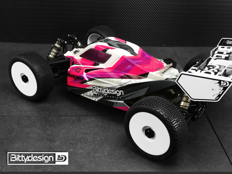 Body VISION 1/8 Buggy Xray XB8EÂ´20 Clear Pre-cut