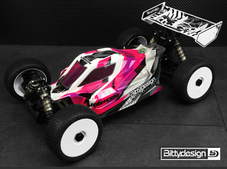 Body VISION 1/8 Buggy Xray XB8EÂ´20 Clear Pre-cut