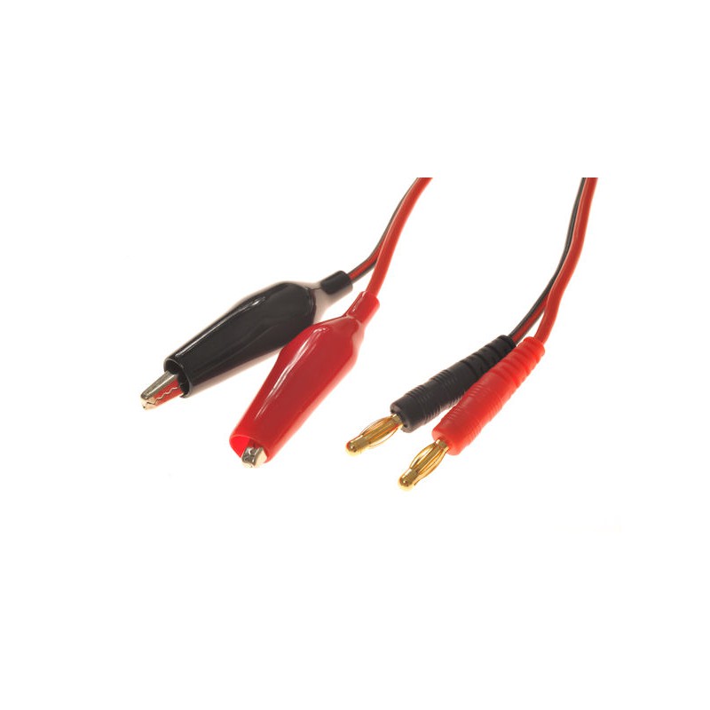 Charge lead : alligator clip