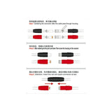 Connector : AS150 7.0mm anti-spark Male plug (5R+5BK)