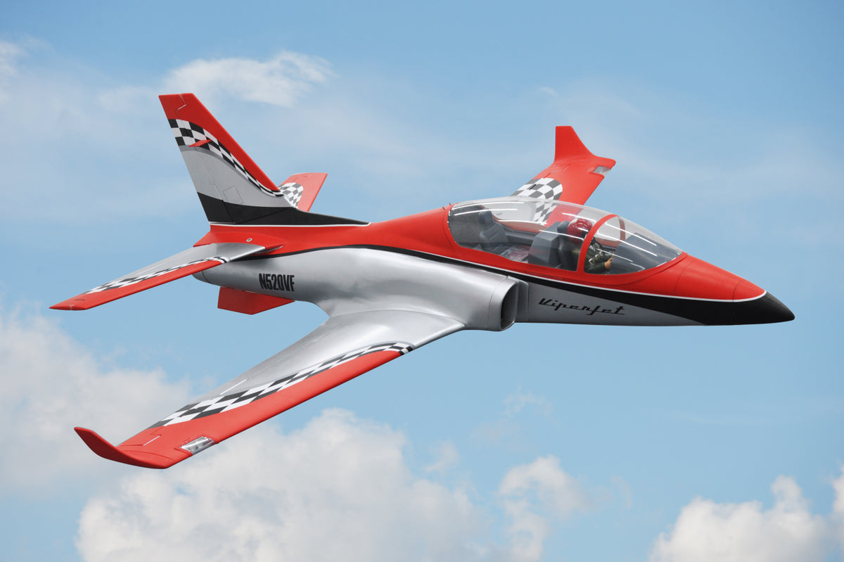 Viper Jet MKII 1885mm EDF 120mm ARF Red - Silver