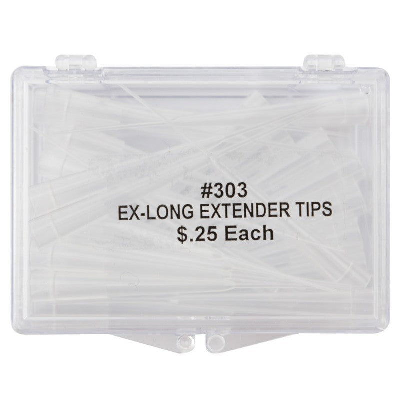 Extra Long Extender Tips  (6 per bag)
