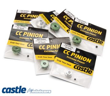 Castle Creations 010-0065-15 - CC Pinion 32P - 5mm Set (7)