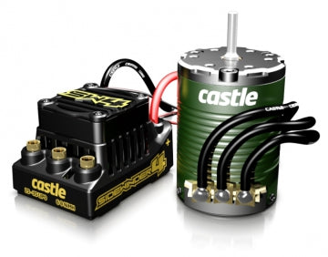 Castle Creations 010-0164-02 - SIDEWINDER 4 12.6V ESC WP Combo 1406-5700KV Sensor Motor