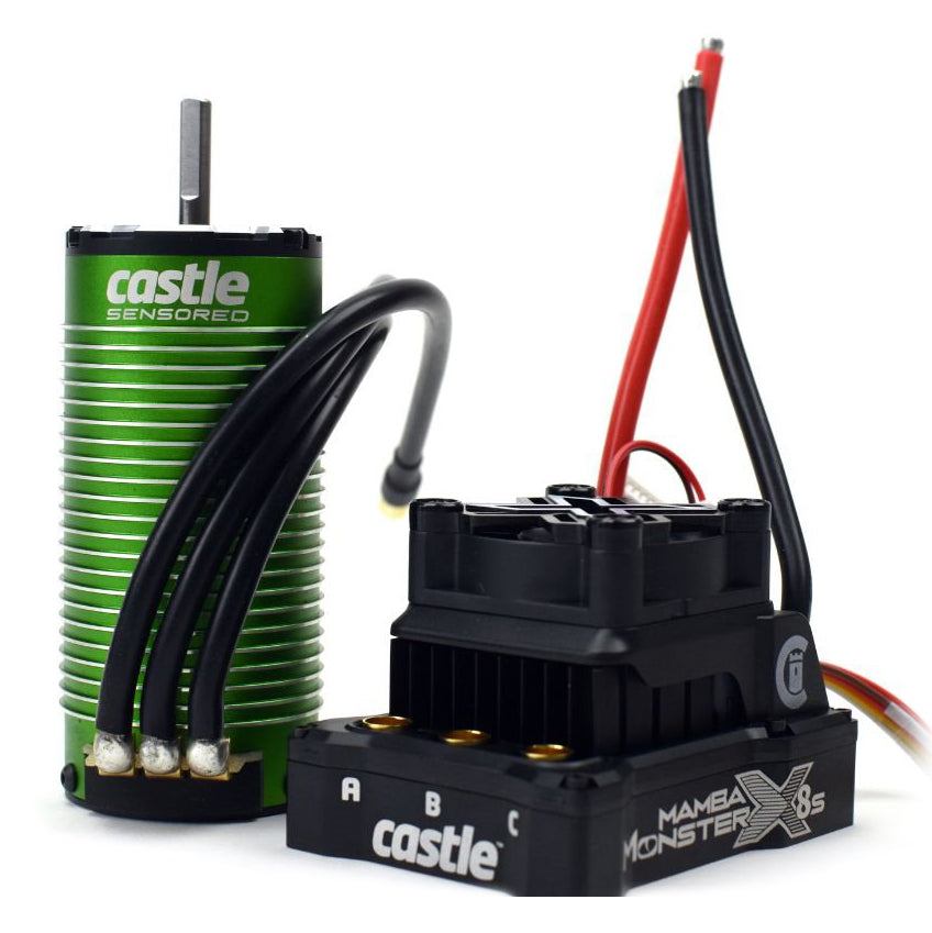 Mamba Monster X 3-8S 1520-1650KV V2 Sensor Combo*
