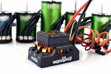 Castle Creations 010-0166-11 - COPPERHEAD 10 ESC, 1410-3800KV 5mm Sensored Combo