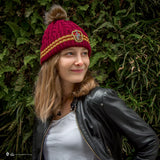 Gryffindor - purple/gold Beanie - Harry Potter