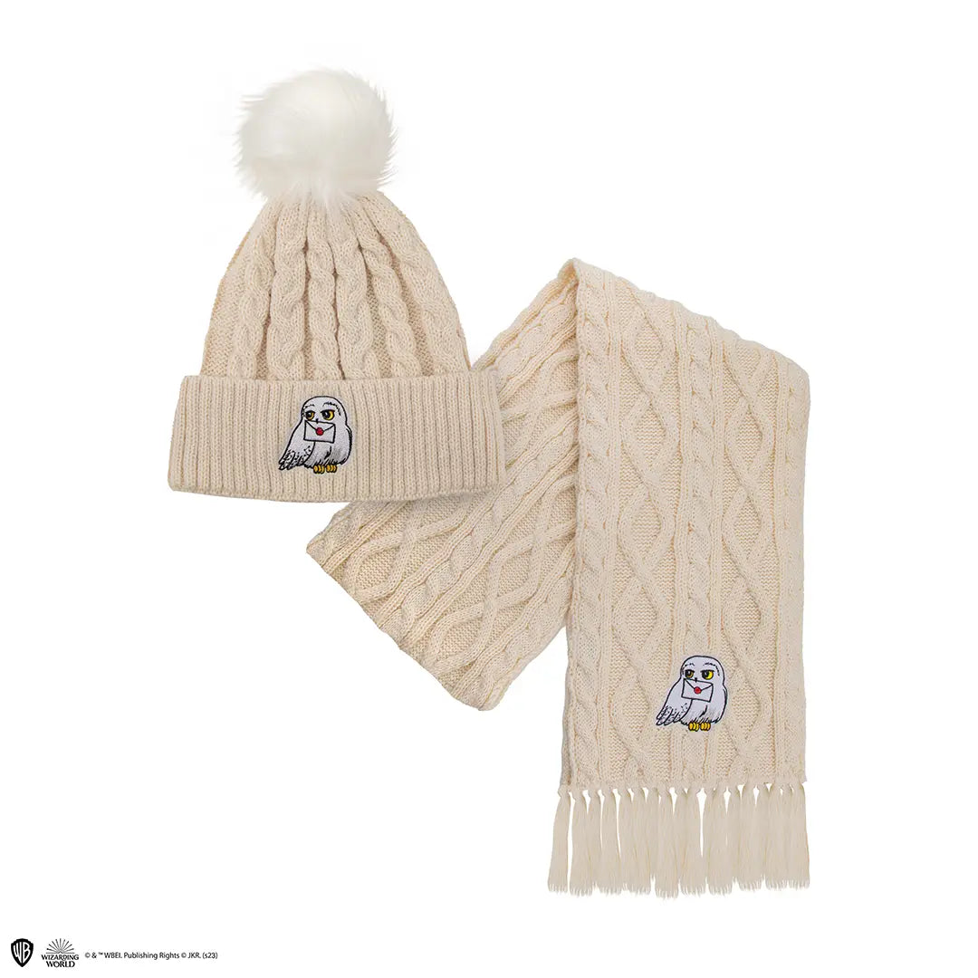 Set beanie and scarf Hedwig - Harry Potter