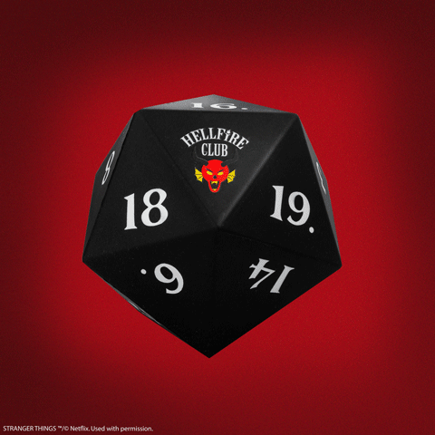 Squishy - Hellfire Club Dice - Stranger Things