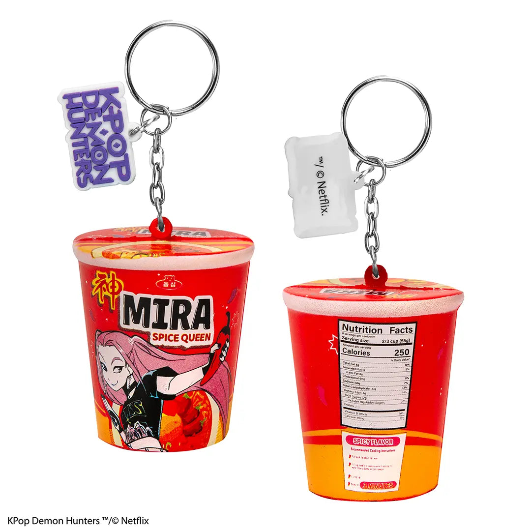 Squishy keychain - Mira Spice Queen Noodles - KPop Demon Hunters