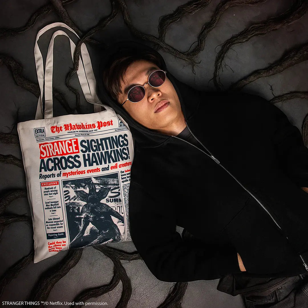 Tote bag - Hawkins Turned Upside Down - Stranger Things
