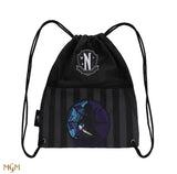 Drawstring bag Wednesday and cello - Wednesday